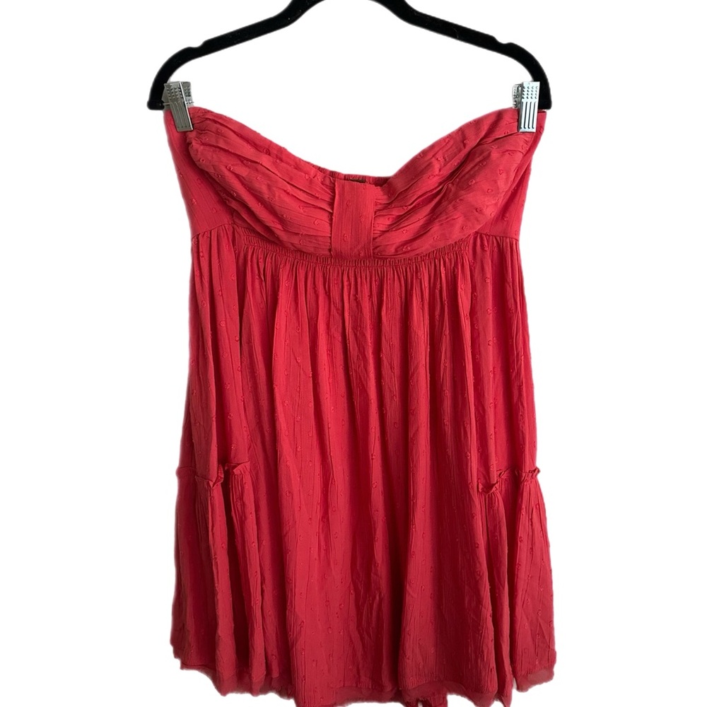 Free People Mini Pleated Babydoll Dress
